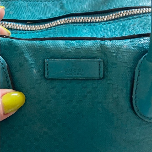 GUCCI TURQUOISE BAG - Picture 2 of 6